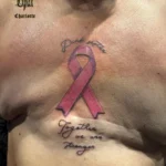 Mastectomy - Cancer Ribbon - Coverup